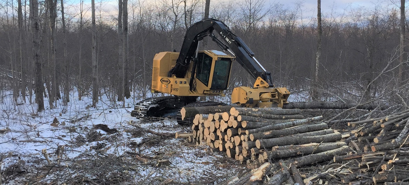 Weiler H157 Track Harvester